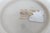 Lenox China Triad Ivory Porcelain Dish Pair of 2 Triangular Bowls Gold Rim 4932b For Sale - Image 12 of 15