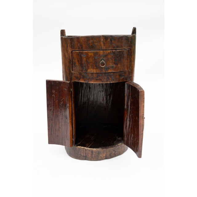 Early 19th Century Chinese Elmwood Side Table For Sale - Image 9 of 14