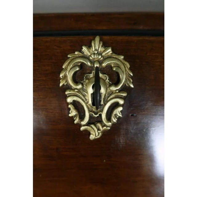 Brown Antqiue Donkey Desk in Walnut For Sale - Image 8 of 13