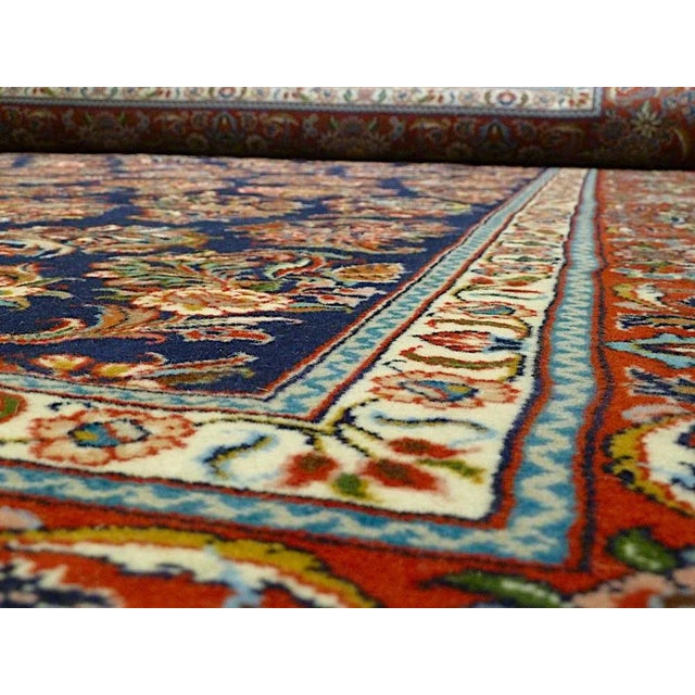 Sarough Gol O Bolbol Rug, 1970s For Sale - Image 12 of 13
