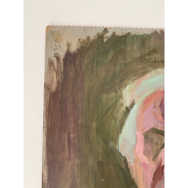 1990s Kaspar Ilg Self-Portrait (Double-Sided) For Sale - Image 4 of 14