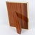 Wood Mid Century Montagnani Italy Metal and Walnut Wood Picture Frame For Sale - Image 7 of 8