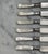 Metal Early 20th Century Set of 6 Sterling Silver Knives With Mother-of-Pearl Handles by Landers, Frary & Clark For Sale - Image 7 of 12