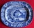 Blue Antique Early 19th Century Riley's China Blue & White Transferware Small Platter in the Chinoiserie Taste, Circa 1820 For Sale - Image 8 of 8