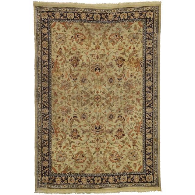 Antique European Spanish Area Rug - 07'10 X 11'04 For Sale - Image 10 of 10