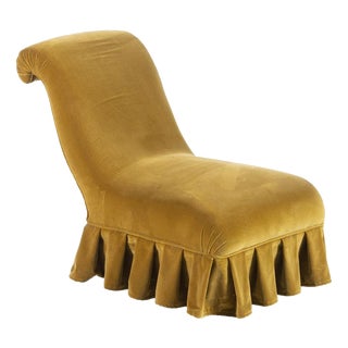 20th Century Sofa in Wood and Fabric For Sale