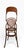 Brown Antique Bentwood Highchair Att. To Thonet For Sale - Image 8 of 15