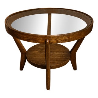 Round Coffee Table by Karel Koželka & Antonín Kropáček, Former Czechoslovakia, 1944 For Sale