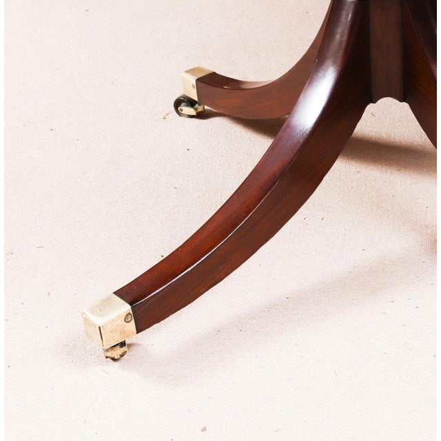 Antique George III Regency Dining Table and Dining Chairs, 18th Century, Set of 11 For Sale - Image 10 of 18