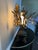 Black Vintage Table Lamps With Crystal Antique Gold For Sale - Image 8 of 17