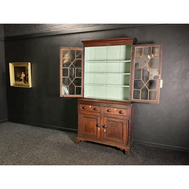Rustic Victorian Welsh Oak Bookcase, 1840 For Sale - Image 3 of 7