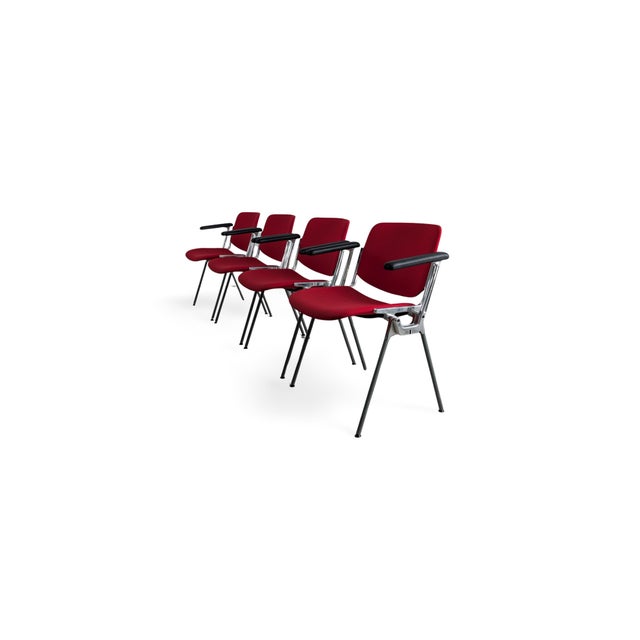Chairs by Giancarlo Piretti for Castelli, Set of 4 For Sale - Image 6 of 13