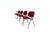 Chairs by Giancarlo Piretti for Castelli, Set of 4 For Sale - Image 6 of 13