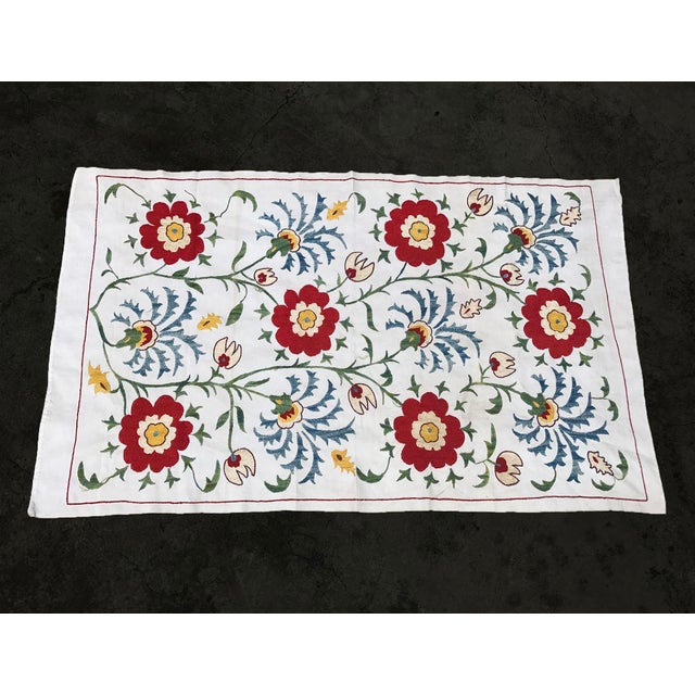 Famous 16th Century Vintage Design Table Runner Silk and Cotton Fabric