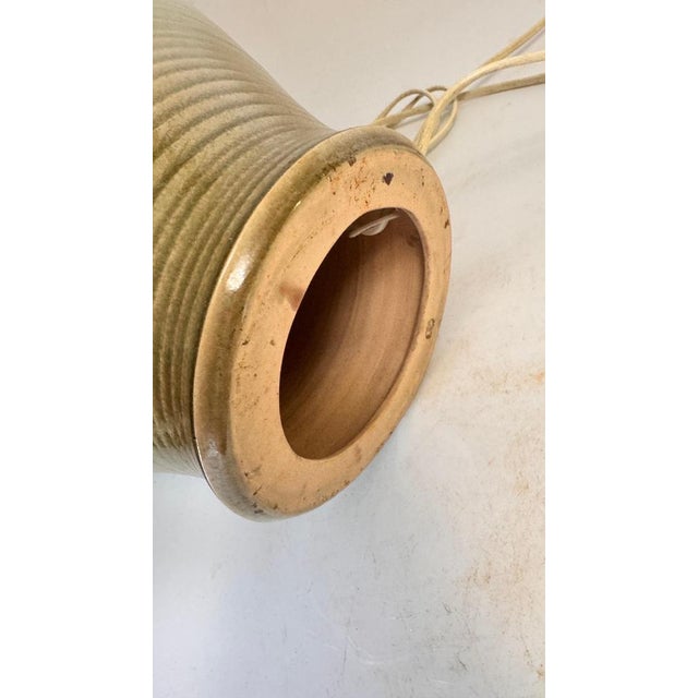 1970s Large Table Lamp in Ceramic, France, 1970 For Sale - Image 5 of 9
