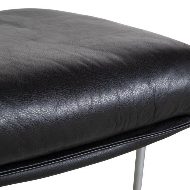 Modern 6500 Leather Stool from Rolf Benz For Sale - Image 3 of 9