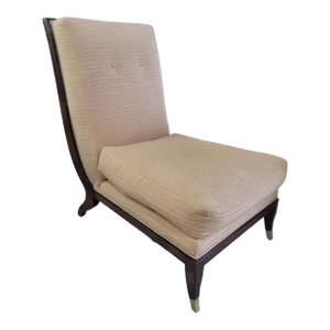 Chaise Apollon Collection Armless Slipper Chair by William Switzer