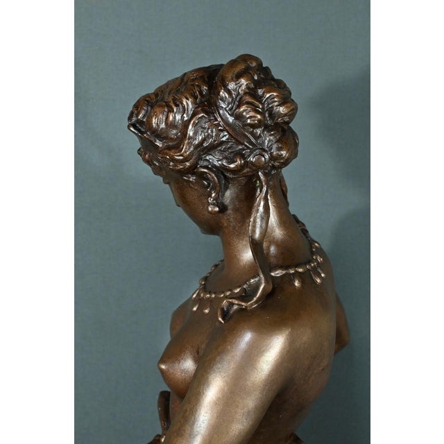 Le Bourg Figurine in Bronze by Ch. Le Bourg, 1800s For Sale - Image 10 of 14