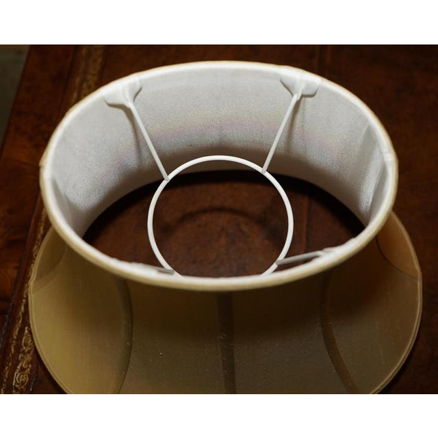 Corinthian Pillar Metal Table Lamps, Set of 2 For Sale - Image 11 of 12