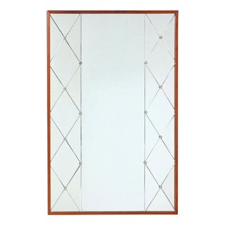 Large Mid-Century Harlequin Wall Mirror from G&T, 1960 For Sale