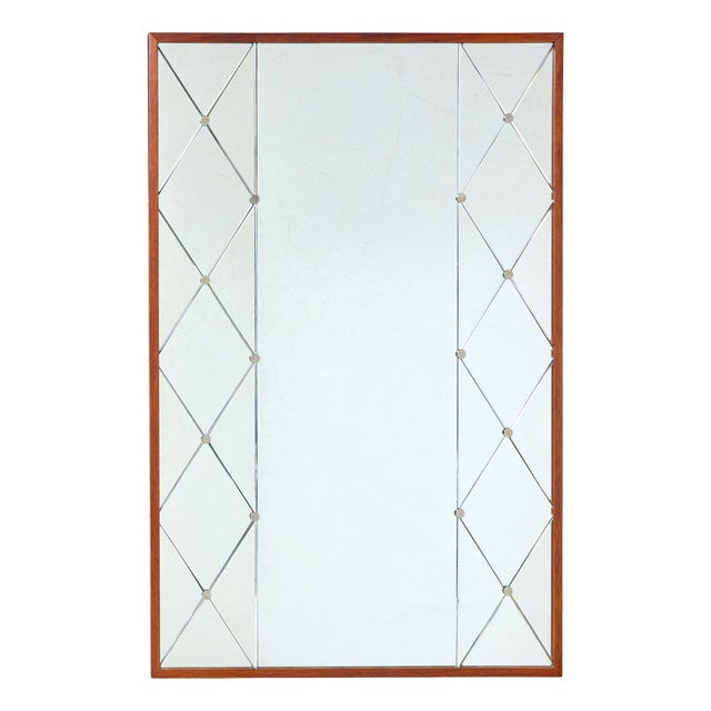Large Mid-Century Harlequin Wall Mirror from G&T, 1960 For Sale