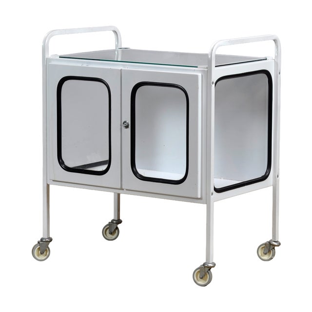 Vintage Hospital Trolley, 1970s For Sale