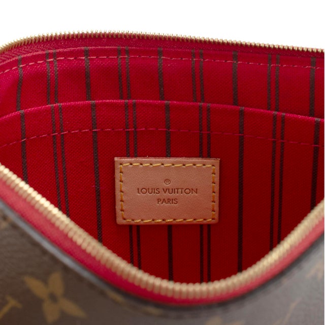 Louis Vuitton Monogram Canvas Neverfull Pochette Wristlet Clutch Bag For Sale In Houston - Image 6 of 8
