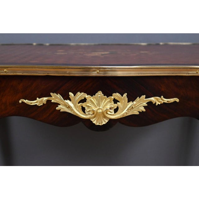 Early 20th Century Louis XV Mahogany Writing Desk For Sale - Image 10 of 18