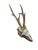 Roe deer trophy mounted on a wood plaque. Adds dimension to your wall. Nice cabin decor.