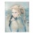 Mid-Century French Impressionist Style Painting of a Young Lady For Sale