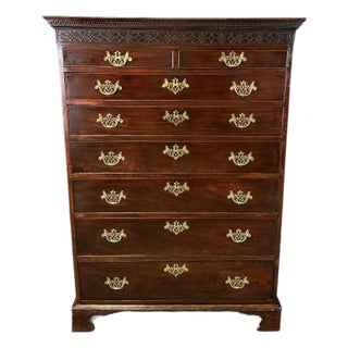 18th Century Mahogany Chest of Drawers For Sale