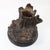 Late 19th Century Antique Late 19th Century Redware Pottery Cigar and Match Holder Stamped L&c For Sale - Image 5 of 12