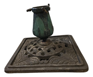 Art Nouveau Cast Iron Christmas Tree Stand, 1890s