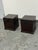 Pottery Barn Emmett Zen Brown Trunk Side Tables, Pair For Sale - Image 10 of 12
