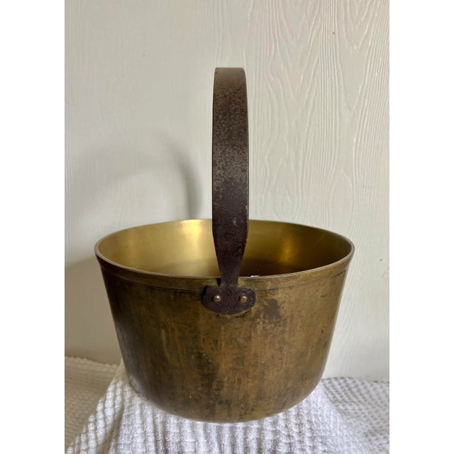 Antique English Bronze Preserving Jam Cooking Pan Pot, Circa 1800 For Sale - Image 4 of 7
