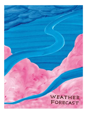 David Shrigley, Weather Forecast, 2024, Lithograph