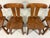 Brutalist Oak Dining Chairs, 1970s, Set of 4 For Sale - Image 4 of 16