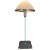 Italian Table Lamp with Metal Frame For Sale