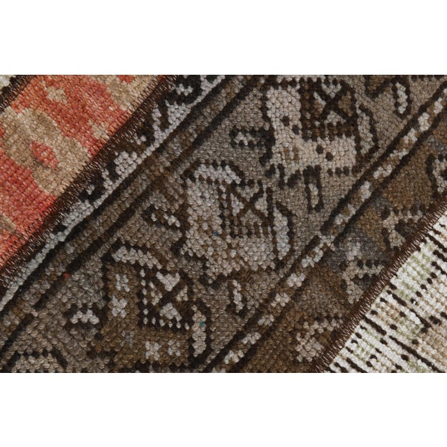 Vintage Wool Runner Rug For Sale - Image 5 of 11