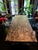 A truly striking, one-of-a-kind monumental trestle dining table crafted from thick reclaimed old-growth timber, showcasing...