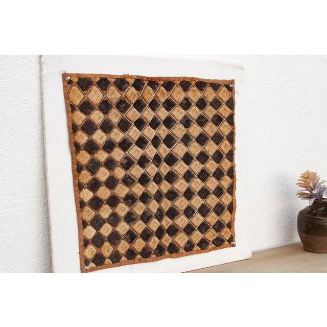 Kasai African Kuba Cloth Panel For Sale - Image 4 of 7