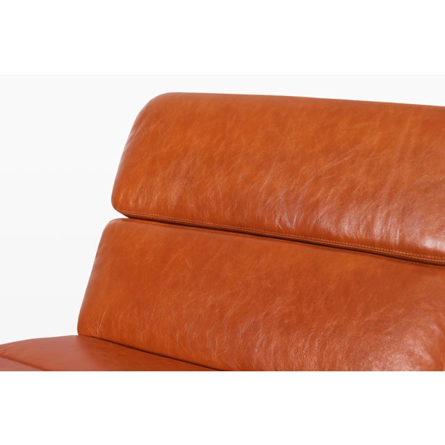 Mid-Century Modern Leather “Solo” Lounge Chairs by John Follis for Fortress For Sale - Image 9 of 14
