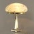 Art Deco Brass Table Lamp with Mottled Glass Shade by Geb Kunstglas, Berlin, 1925 For Sale - Image 11 of 15