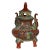 Early 20th Century Vintage Chinese Famille-Rose Porcelain Incense Burner For Sale - Image 4 of 13