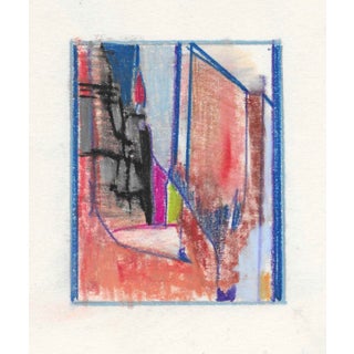 1993 Charles Dudley Abstract Pastel Drawing For Sale