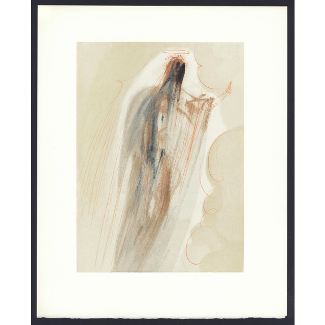 Original engraving from Salvador Dalí’s "The Divine Comedy" published by Editions d’Art Les Heures Claires, Paris, in...