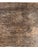 Vintage Coffee Washed Organic Modern Ripple Bench For Sale - Image 11 of 11