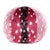 Scalamandre 12" Antelope Ball Pillow in Raspberry For Sale
