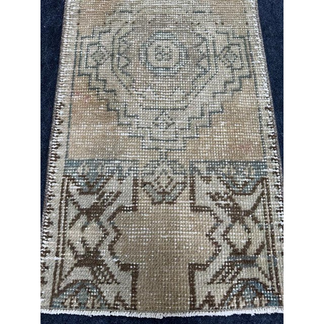 Contemporary Turkish Yastik Rug 1'4" x 2'11" For Sale - Image 3 of 5