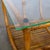 Mid-20th Century MCM Coastal Style Side or End Table With Bent Rattan Base and Rectangle Glass Top For Sale - Image 9 of 18
